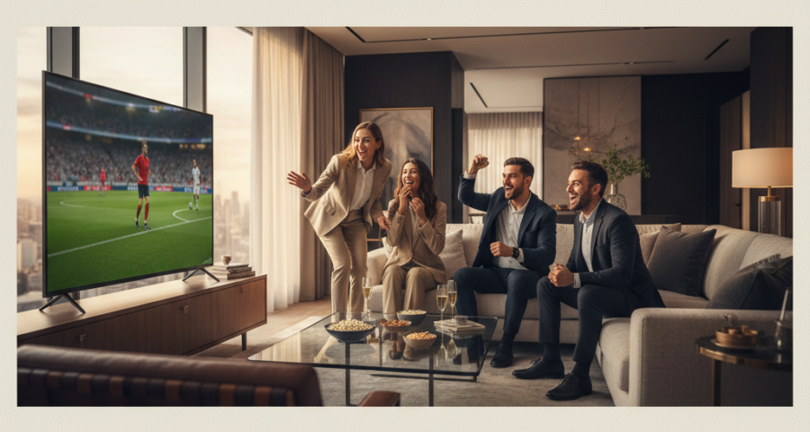 Waarom sport kijken ook entertainment is