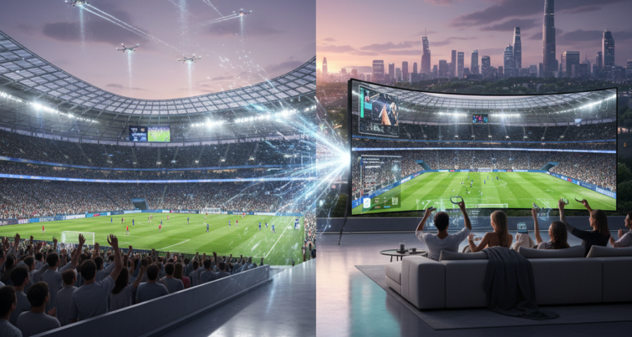 Van stadion tot scherm: sport en entertainment anno nu