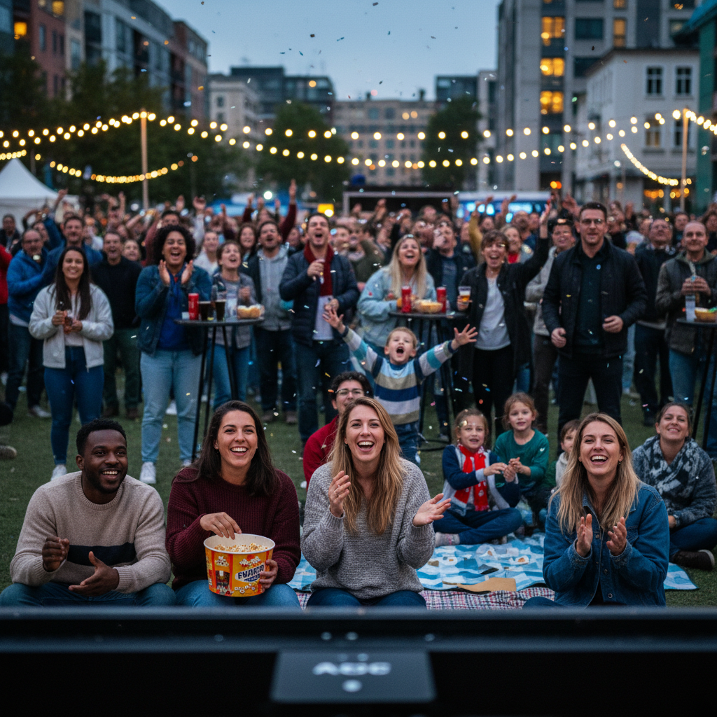 Waarom sport kijken ook entertainment is – illustratie